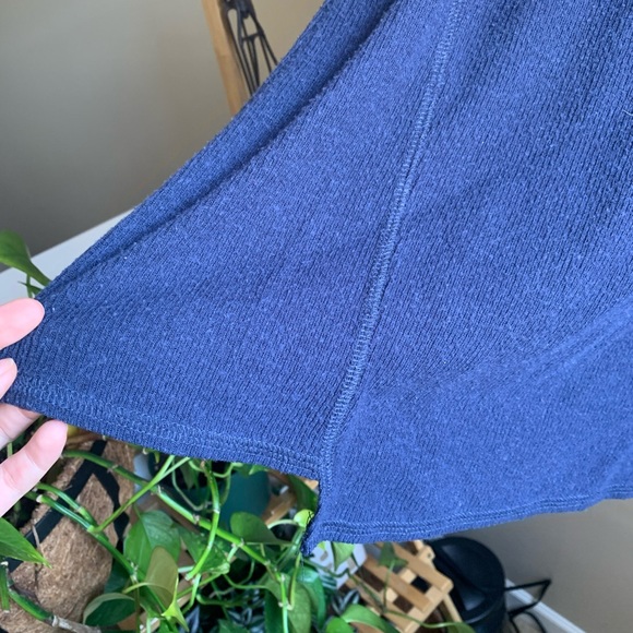 Sweater Mini Dress Navy - Picture 2 of 3